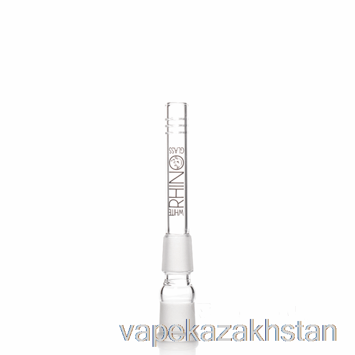 Vape Kazakhstan White Rhino 19/19 Glass Downstem 4inch